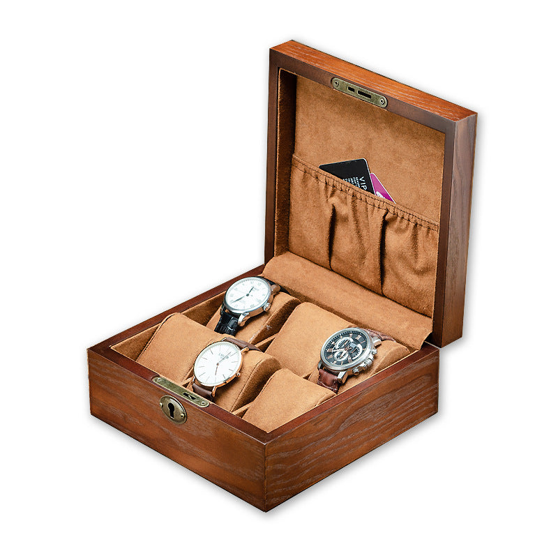 Antique Style Watch Box – Classic Wooden Watch Case