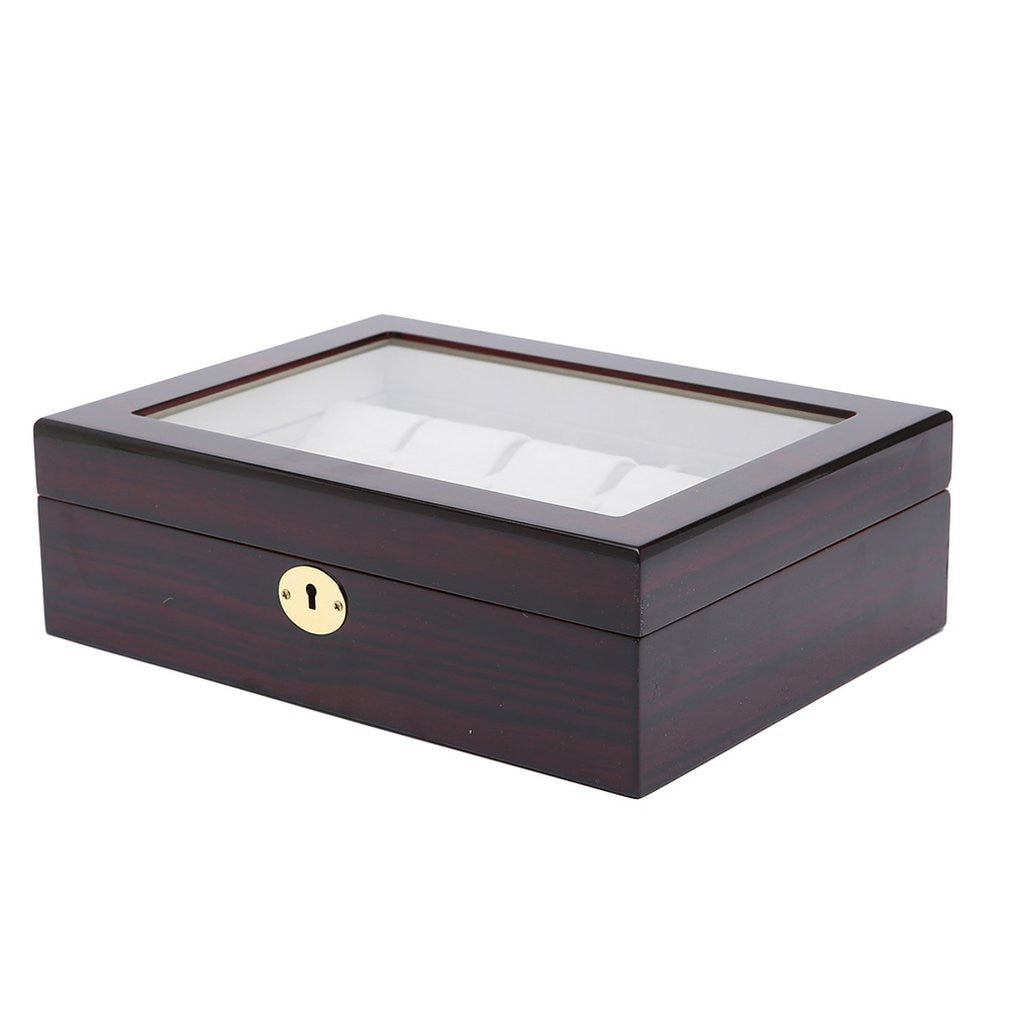 Ebony Wooden Watch Box – Collector’s Luxury Watch Case