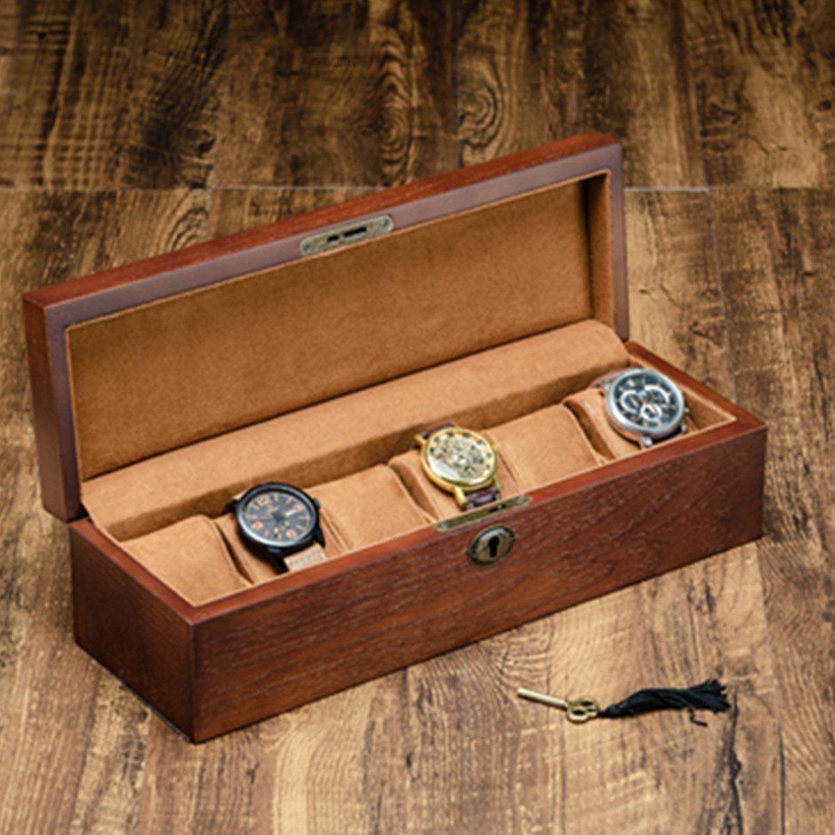 Antique Style Watch Box – Classic Wooden Watch Case