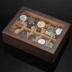 Wooden Watch Box for Men – Elegant Watch Display Case