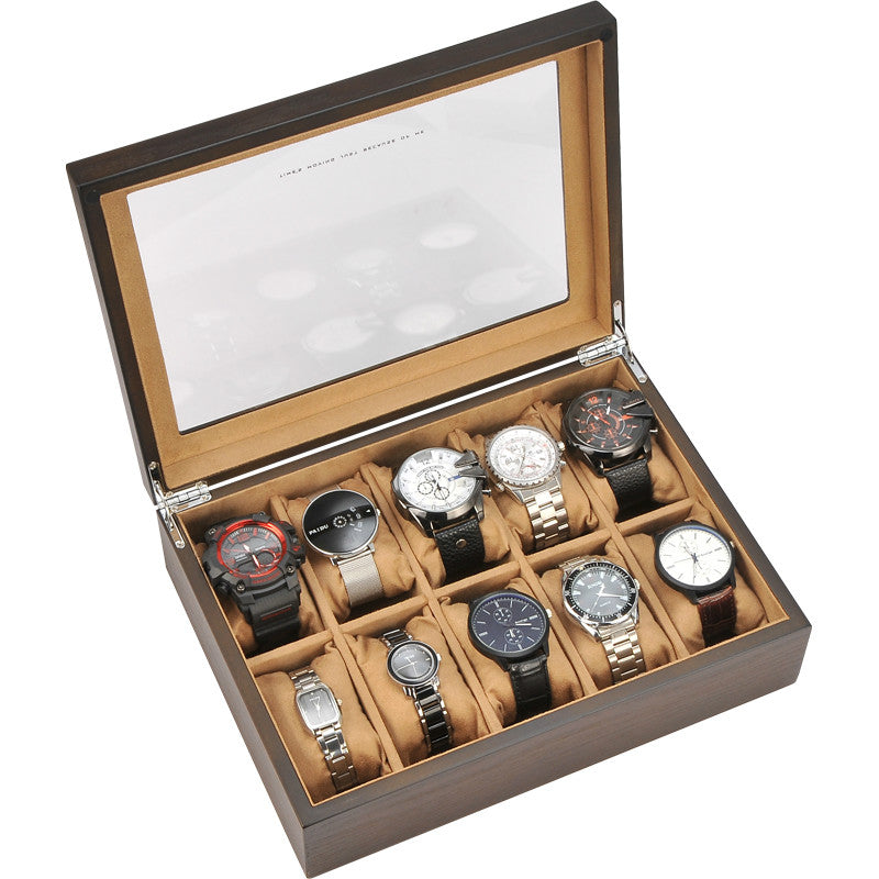 Wooden Watch Box for Men – Elegant Watch Display Case