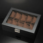 Wooden Watch Box for Men – Elegant Watch Display Case